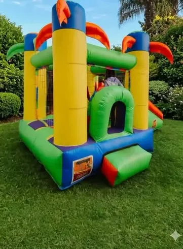 Castillo 2x3 con tobogán en alquiler, Inflables Liniers